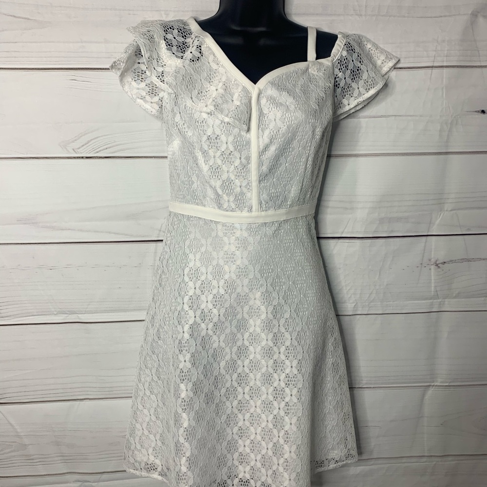 Guess dress size 6 white